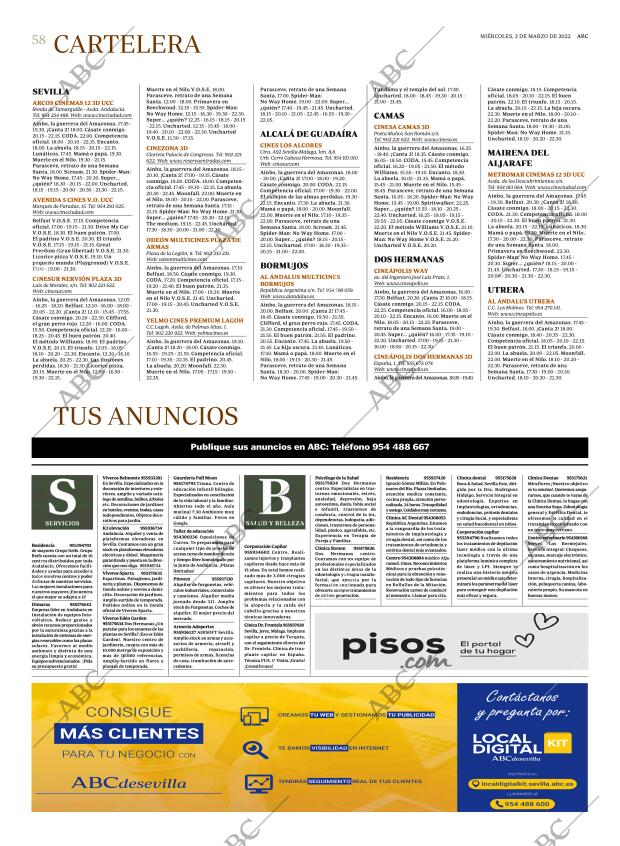 ABC SEVILLA 02-03-2022 página 58