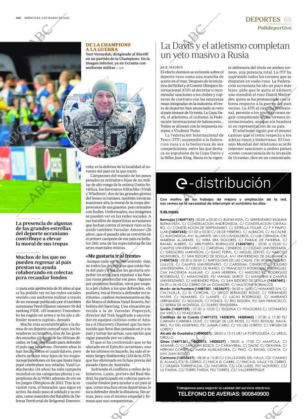 ABC SEVILLA 02-03-2022 página 65
