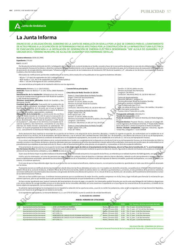 ABC SEVILLA 03-03-2022 página 57