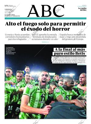 ABC SEVILLA 04-03-2022 página 1