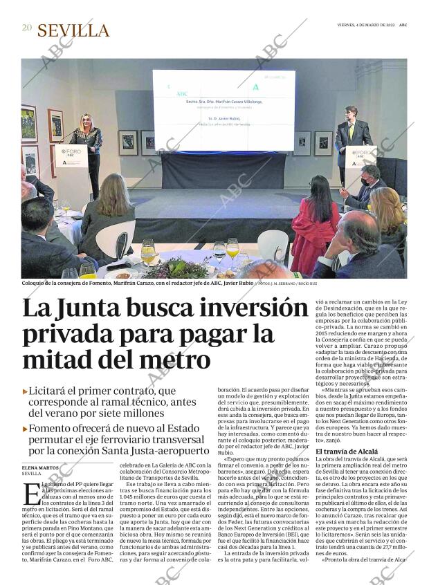 ABC SEVILLA 04-03-2022 página 20