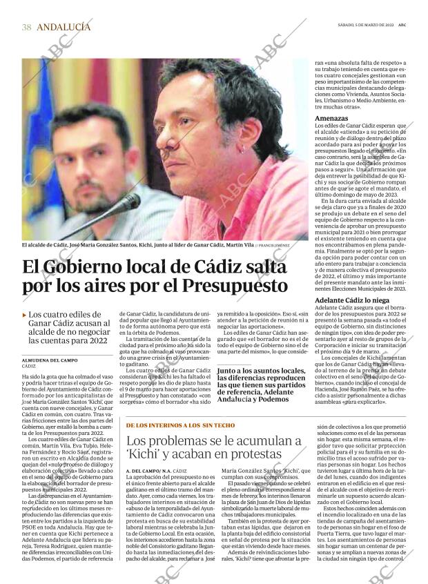 ABC SEVILLA 05-03-2022 página 38