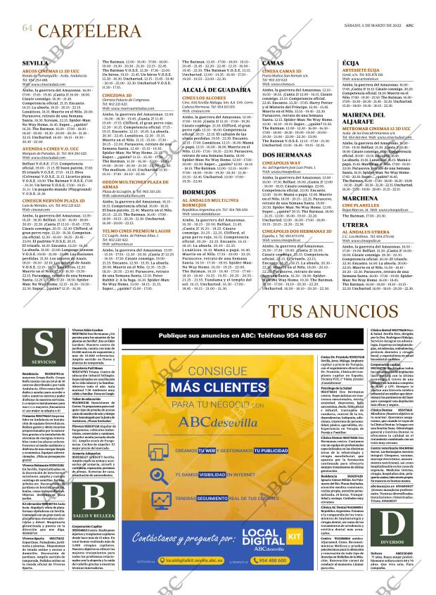 ABC SEVILLA 05-03-2022 página 64