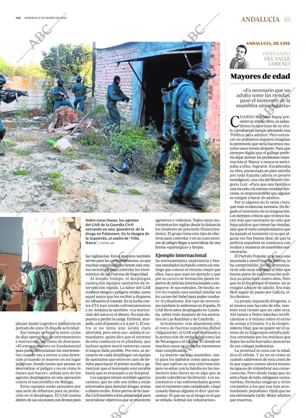 ABC SEVILLA 06-03-2022 página 45