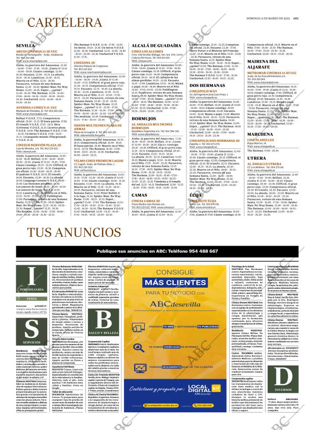 ABC SEVILLA 06-03-2022 página 68