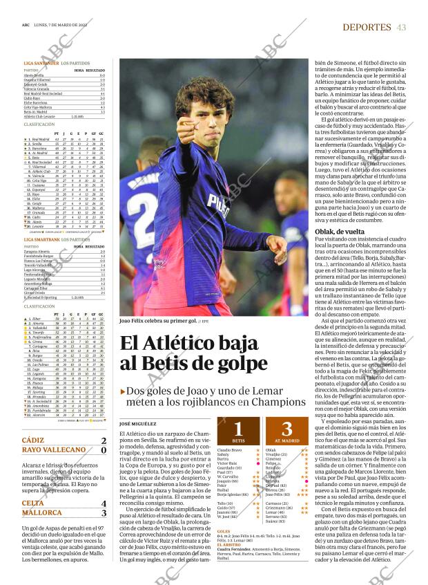 ABC MADRID 07-03-2022 página 43