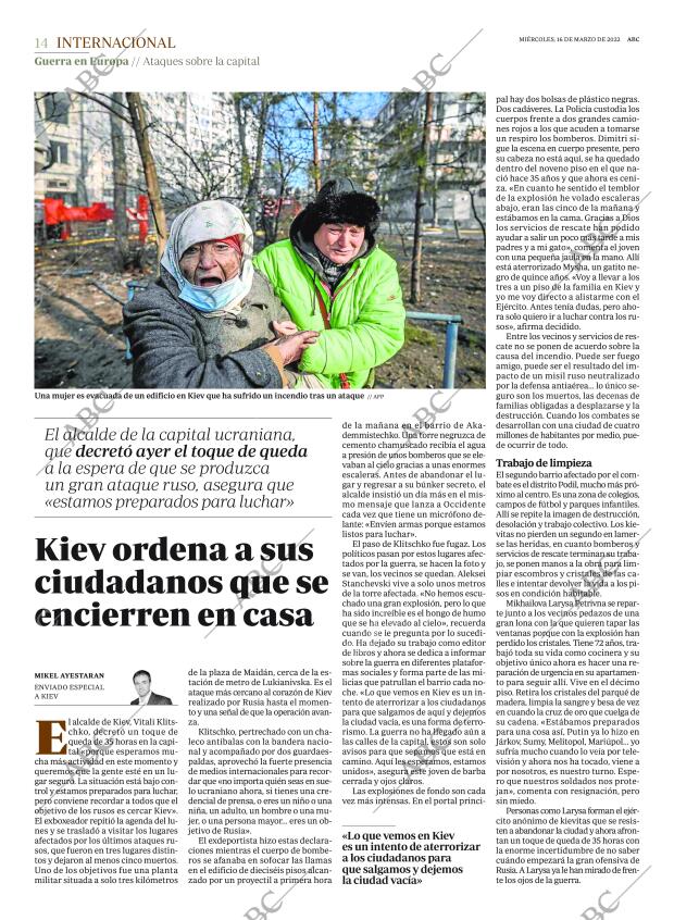 ABC MADRID 16-03-2022 página 14