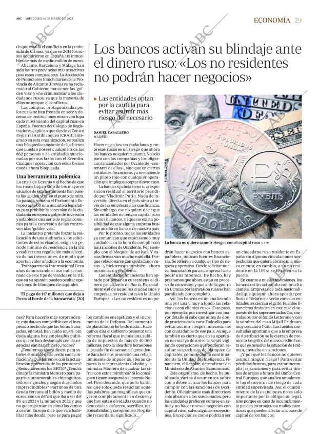 ABC MADRID 16-03-2022 página 29