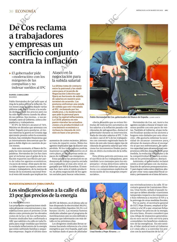 ABC MADRID 16-03-2022 página 30