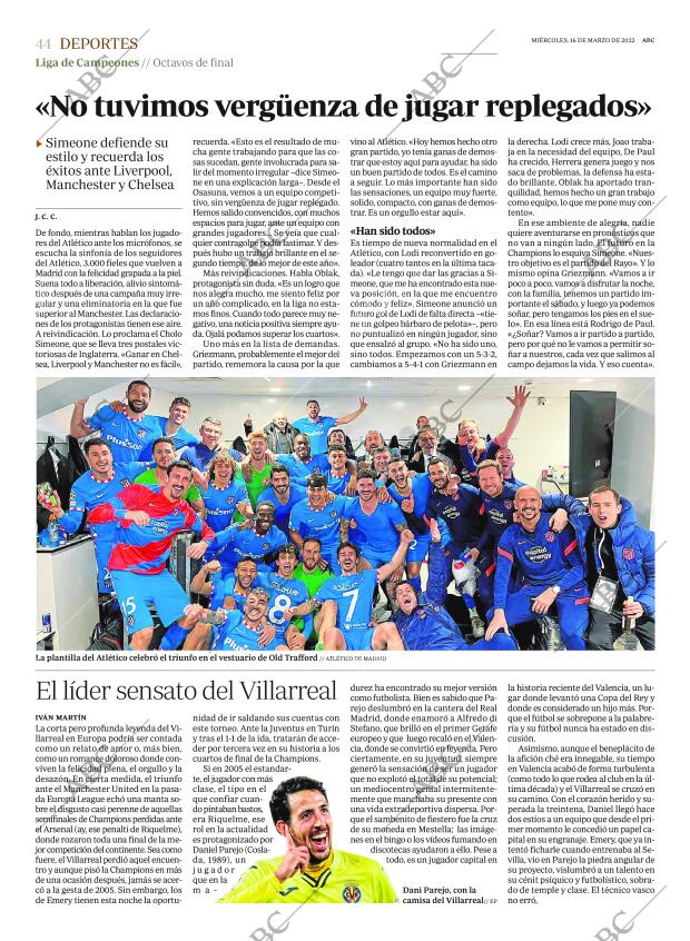 ABC MADRID 16-03-2022 página 44