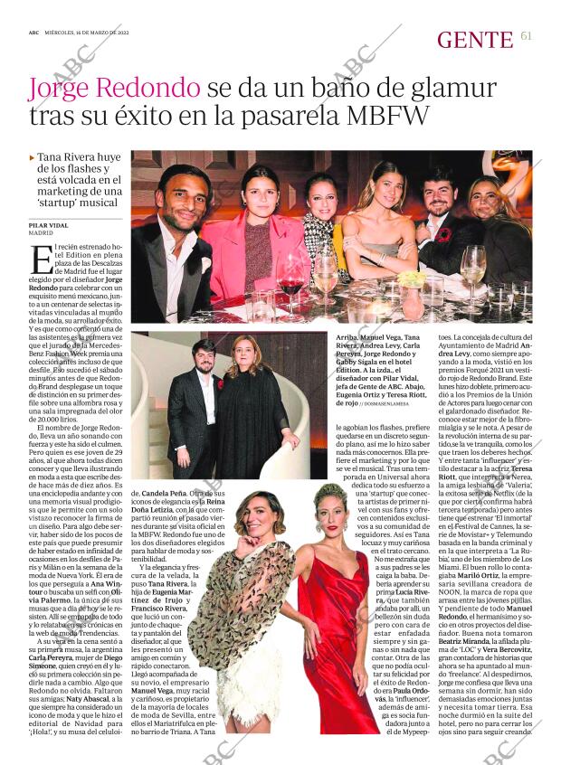 ABC MADRID 16-03-2022 página 61