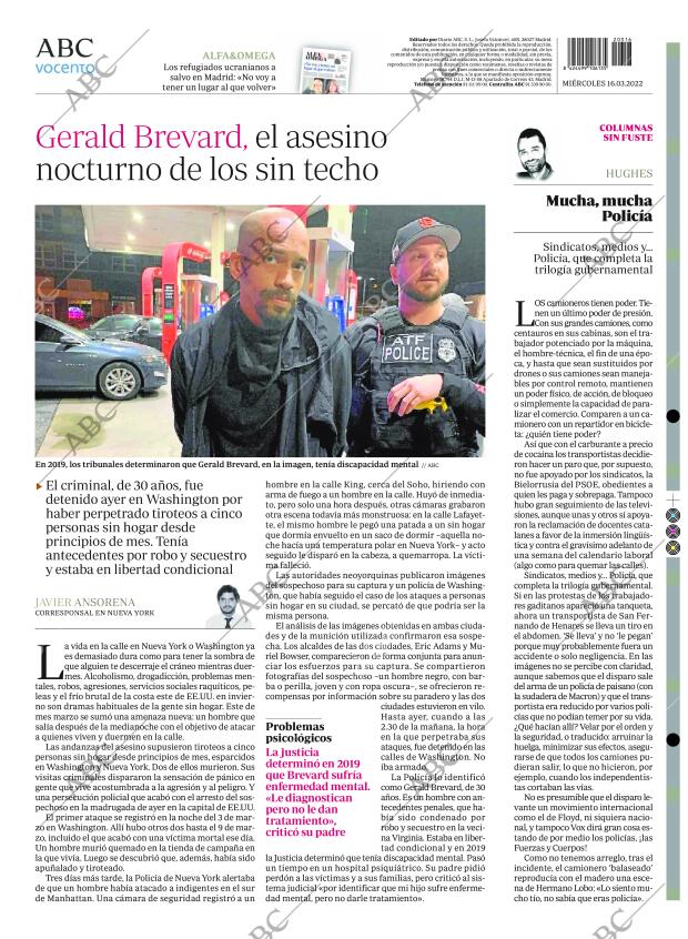 ABC MADRID 16-03-2022 página 64