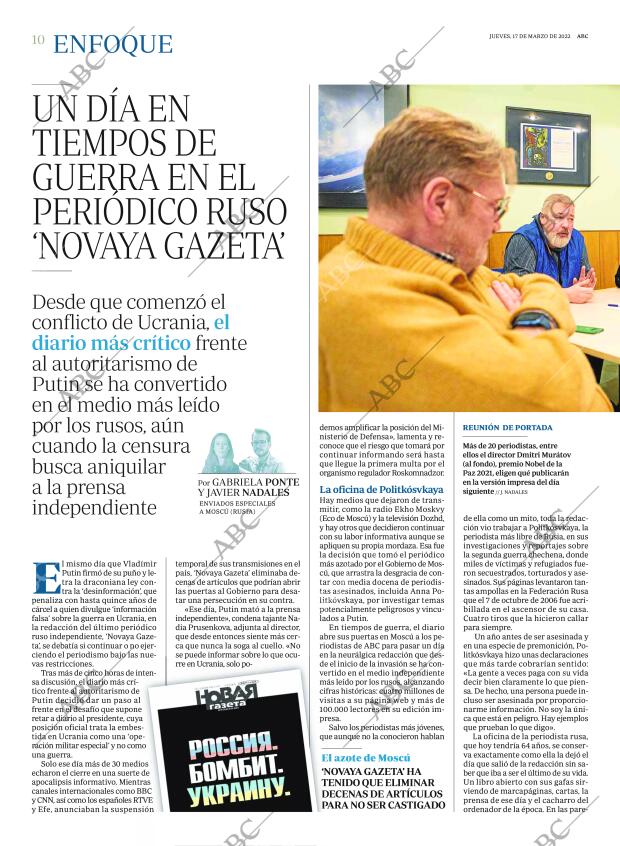 ABC MADRID 17-03-2022 página 10