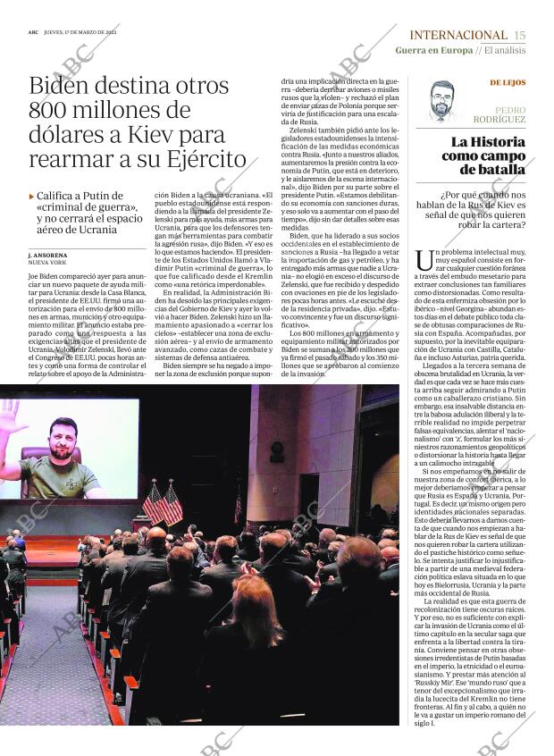 ABC MADRID 17-03-2022 página 15