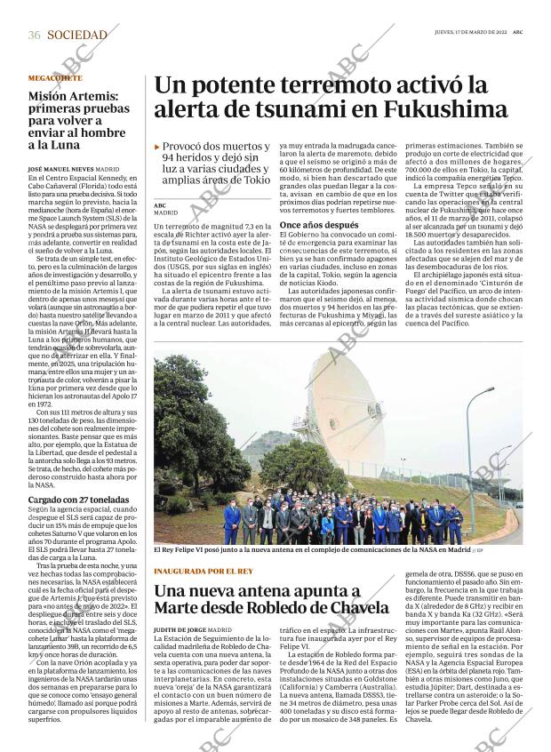 ABC MADRID 17-03-2022 página 36