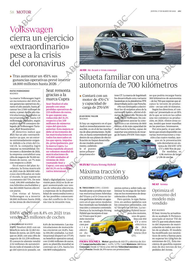 ABC MADRID 17-03-2022 página 58