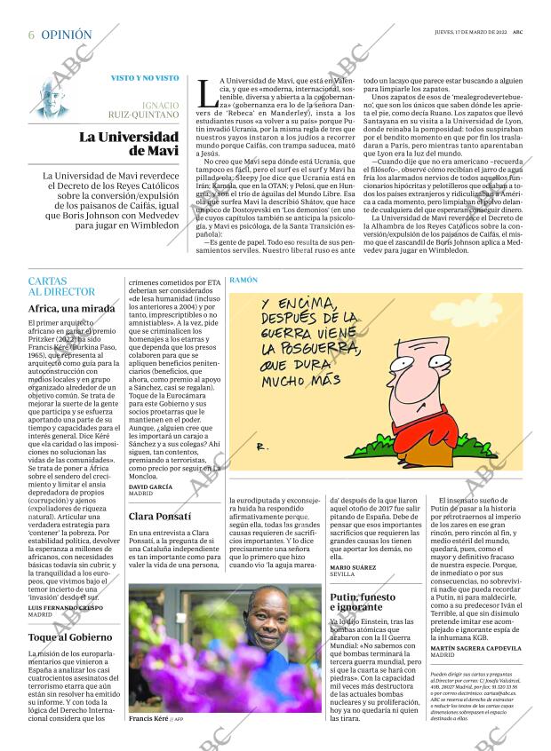 ABC MADRID 17-03-2022 página 6