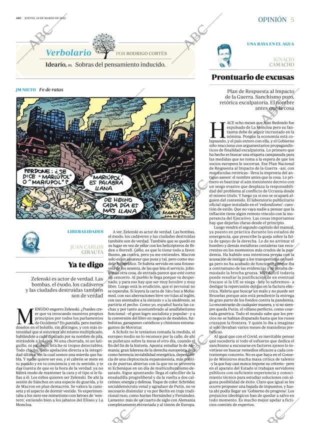 ABC MADRID 24-03-2022 página 5