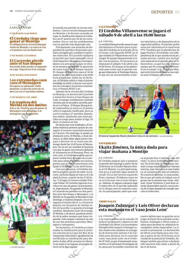 ABC CORDOBA 25-03-2022 página 55