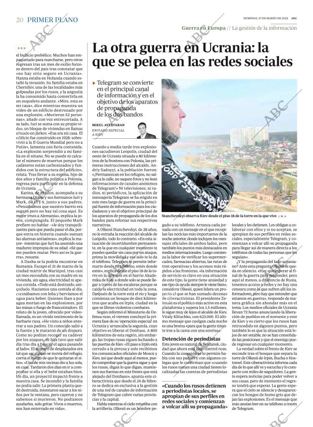 ABC SEVILLA 27-03-2022 página 20