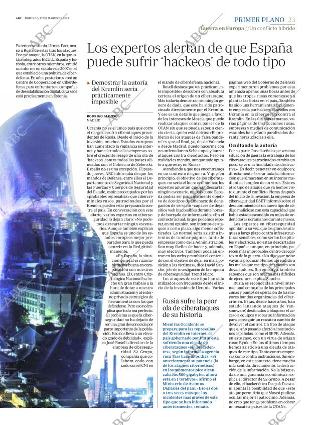 ABC SEVILLA 27-03-2022 página 23
