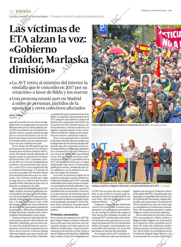 ABC SEVILLA 27-03-2022 página 50