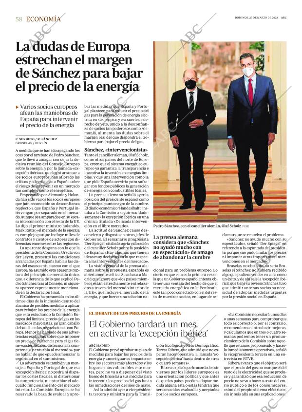 ABC SEVILLA 27-03-2022 página 58