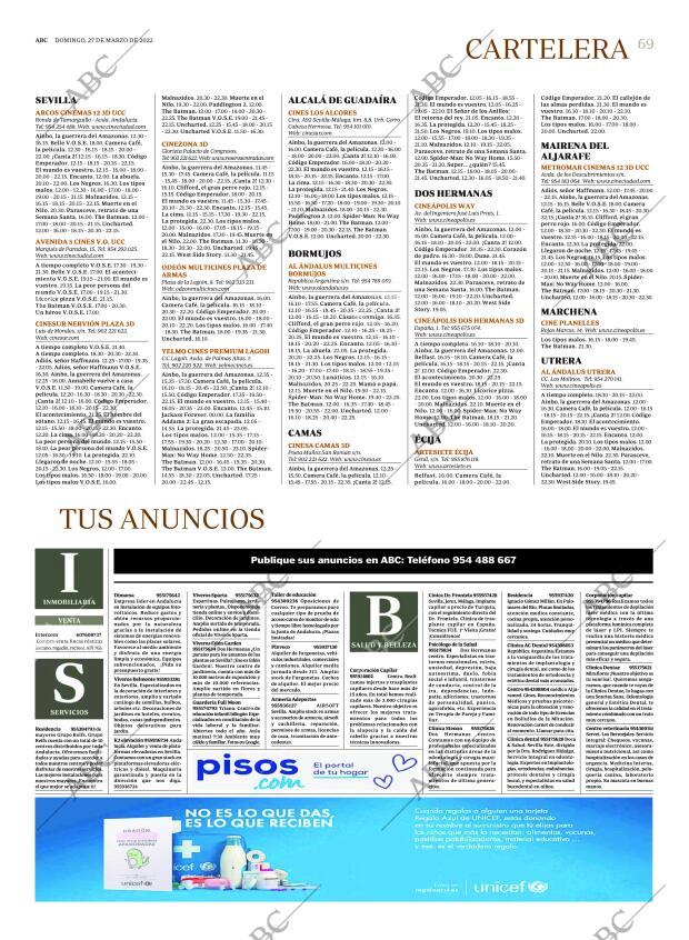 ABC SEVILLA 27-03-2022 página 69