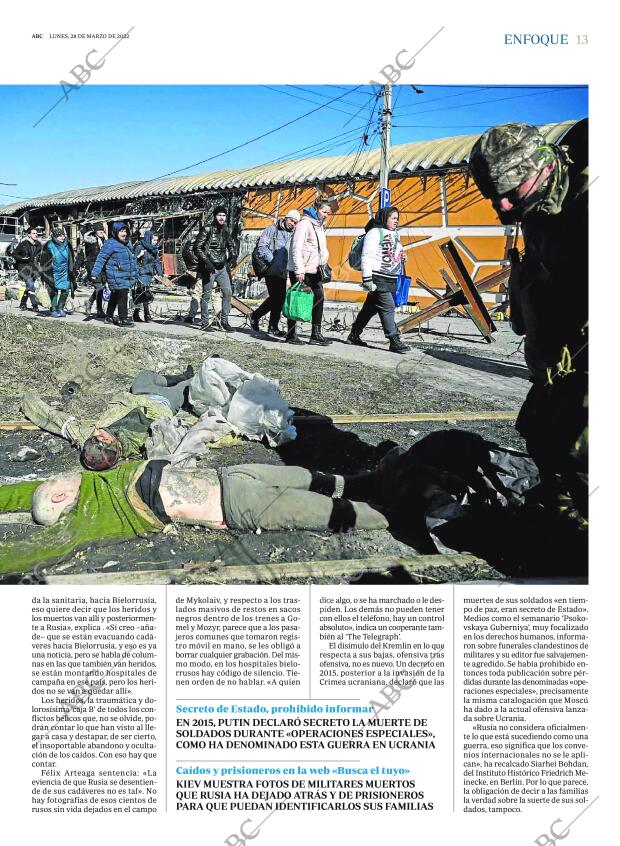 ABC MADRID 28-03-2022 página 13