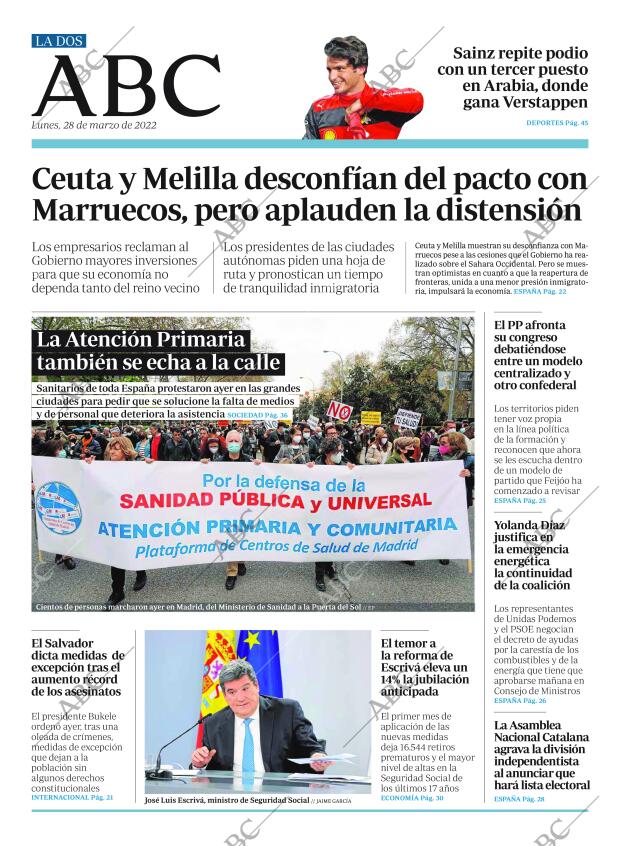 ABC MADRID 28-03-2022 página 2