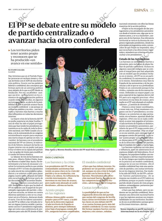 ABC MADRID 28-03-2022 página 25