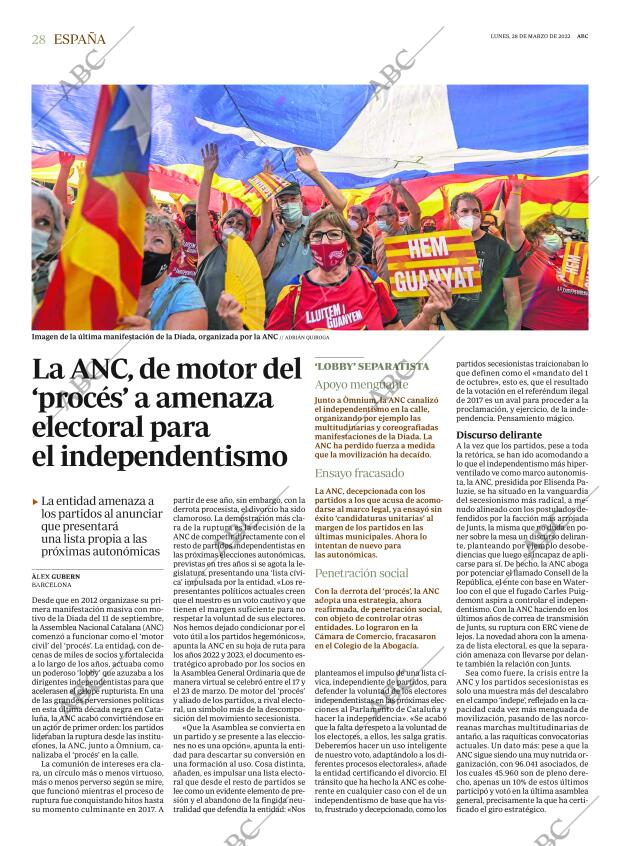 ABC MADRID 28-03-2022 página 28