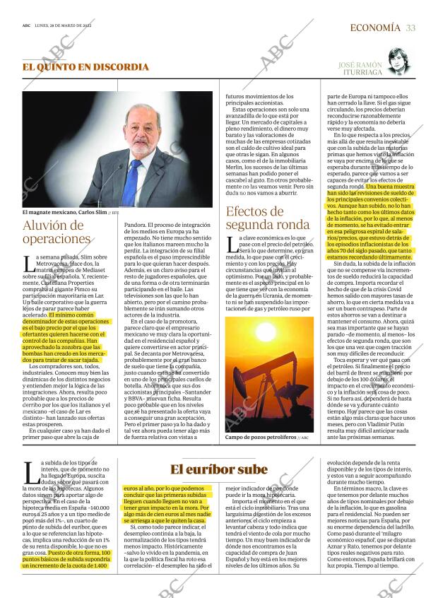 ABC MADRID 28-03-2022 página 33