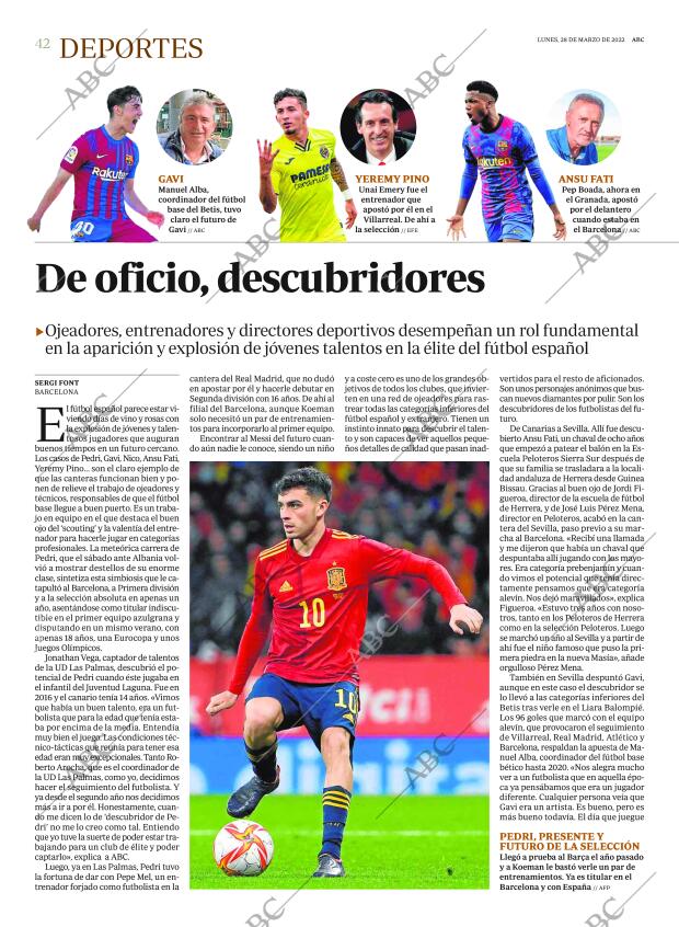 ABC MADRID 28-03-2022 página 42