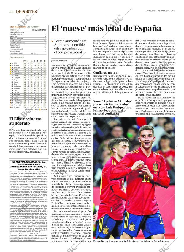 ABC MADRID 28-03-2022 página 44