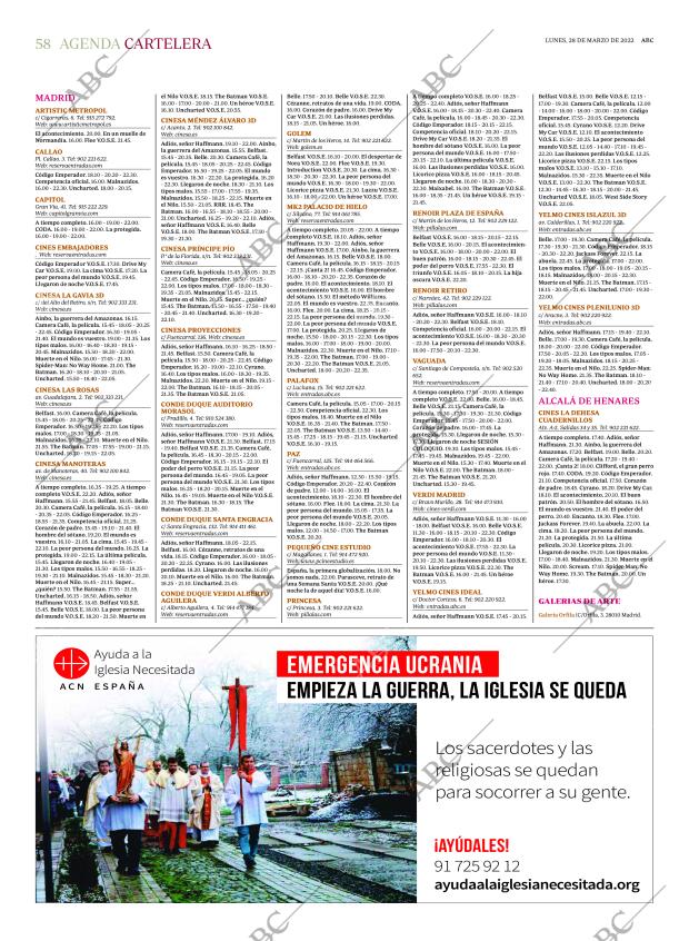 ABC MADRID 28-03-2022 página 58