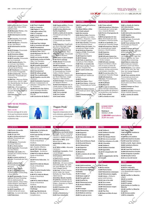 ABC MADRID 28-03-2022 página 61