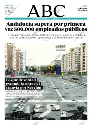 ABC SEVILLA 28-03-2022 página 1