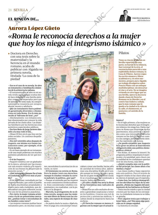 ABC SEVILLA 28-03-2022 página 28