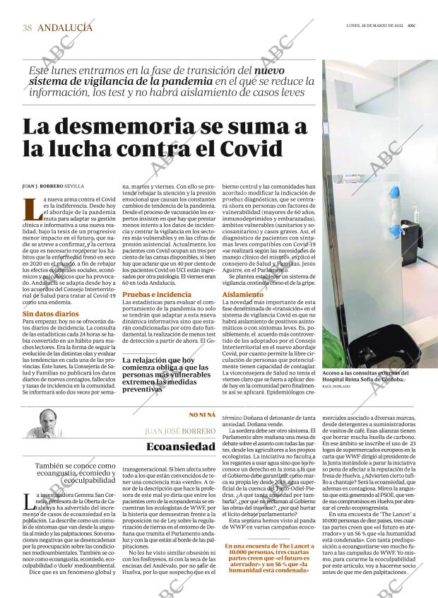 ABC SEVILLA 28-03-2022 página 38
