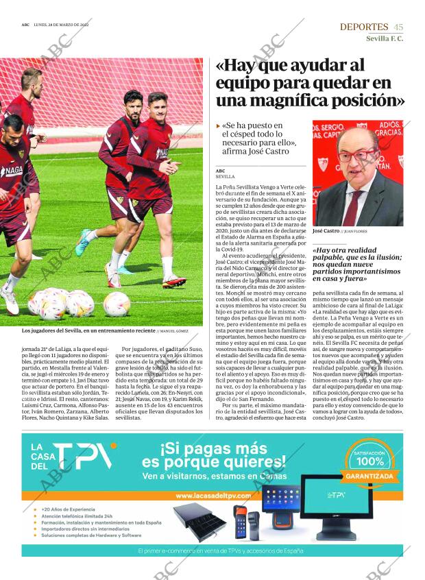 ABC SEVILLA 28-03-2022 página 45
