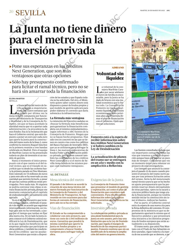 ABC SEVILLA 29-03-2022 página 20