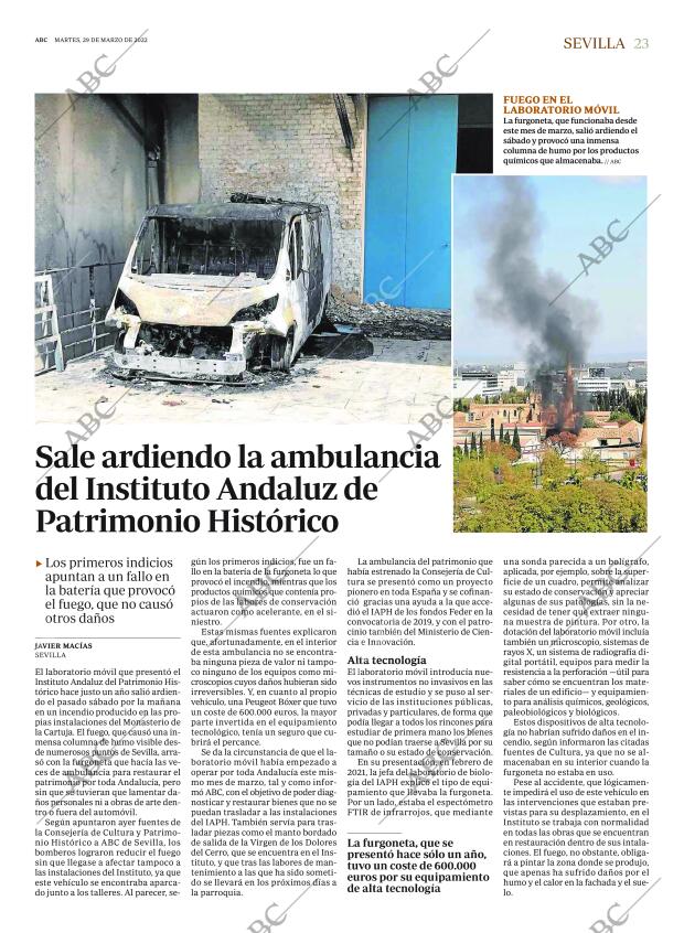 ABC SEVILLA 29-03-2022 página 23