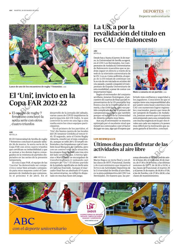 ABC SEVILLA 29-03-2022 página 67