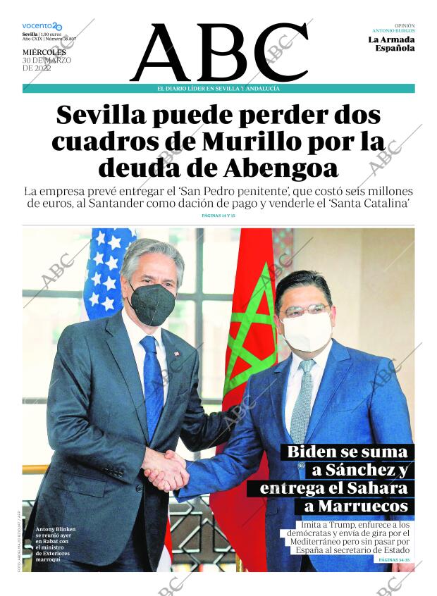 ABC SEVILLA 30-03-2022 página 1