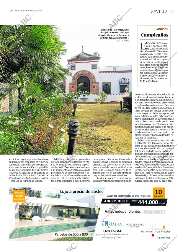 ABC SEVILLA 30-03-2022 página 13