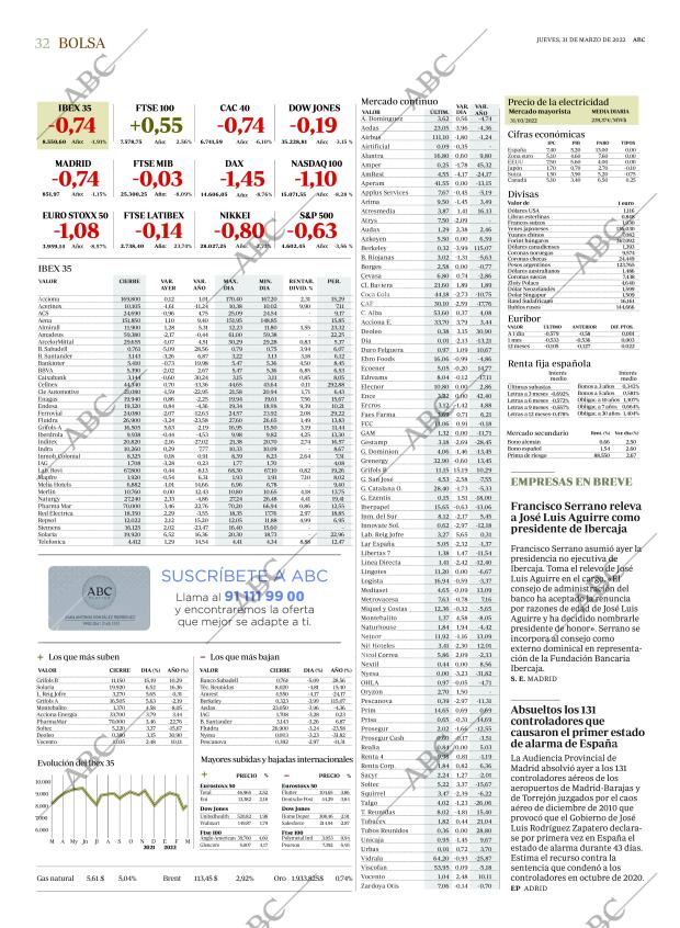 ABC MADRID 31-03-2022 página 32