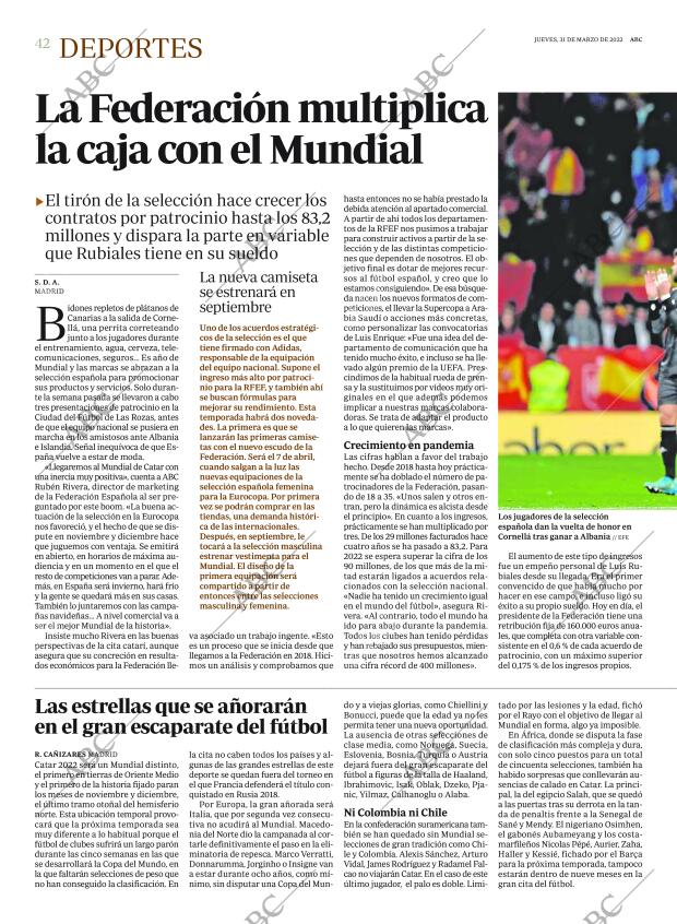 ABC MADRID 31-03-2022 página 42