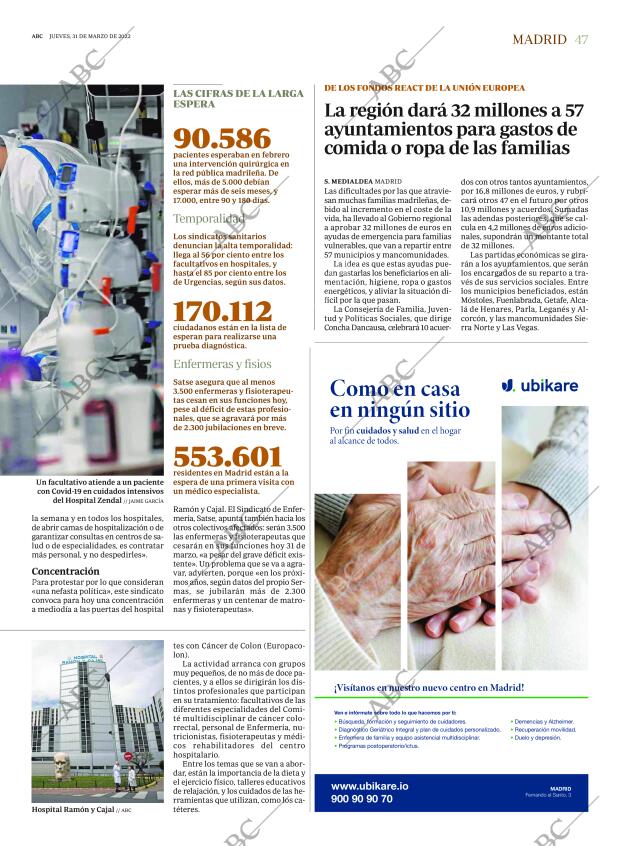 ABC MADRID 31-03-2022 página 47