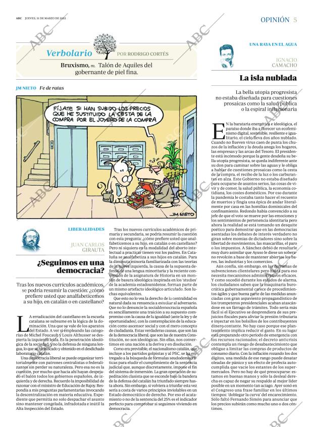 ABC MADRID 31-03-2022 página 5